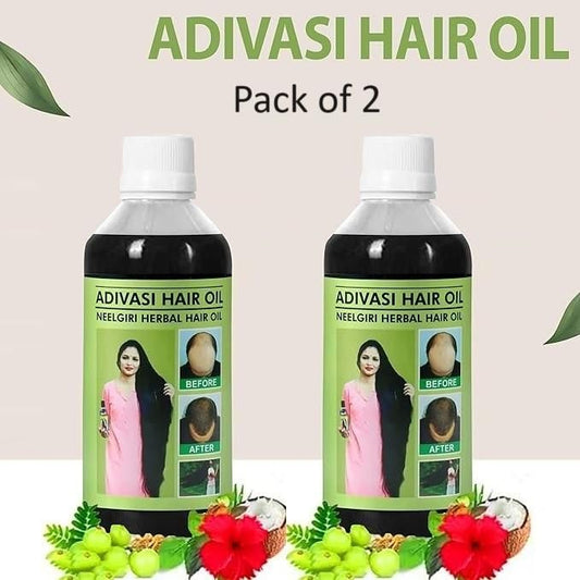 Adivasi Neelgiri Herbal Hair Oill 125ML (Pack of 2)