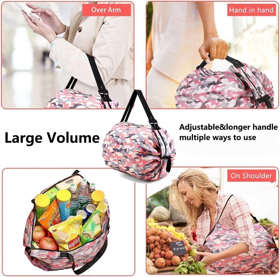 Two Pieces Foldable Shopping Bag