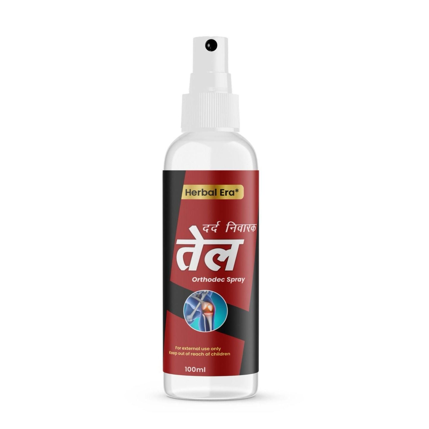 Herbal Era Dard Nivarak Spray Tel 100ml - Natural Pain Relief Formula (Pack of 2)