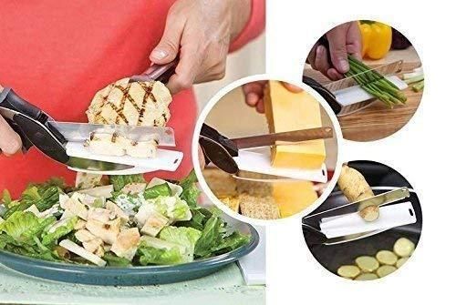 Clever Cutter - 2 in 1 Kitchen Knife / Cleaver Cutters