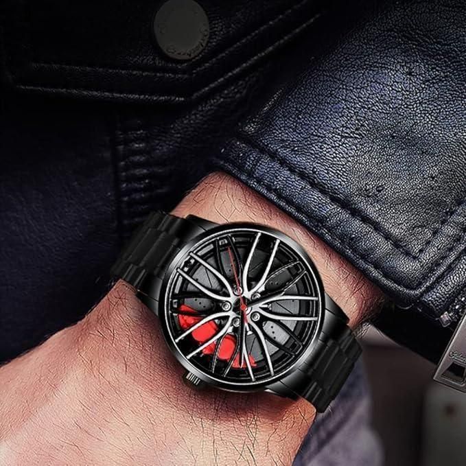 Stereoscopic Car Wheel Watch