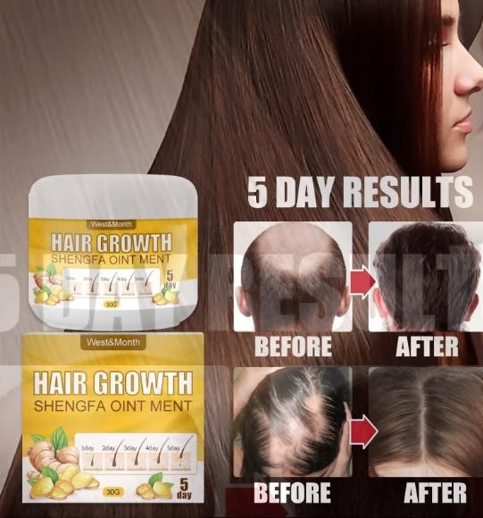 Growth Cream Moisturizing Scalp Massage Hair Care Essence Conditioner 30gram