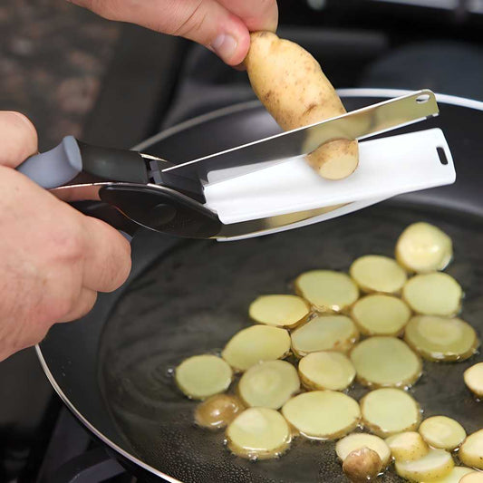 Clever Cutter - 2 in 1 Kitchen Knife / Cleaver Cutters