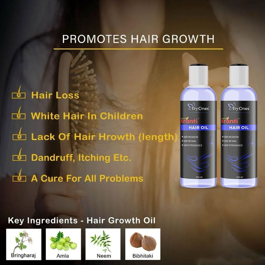 TryOnes Natural Kranti Hair Oil 100ml