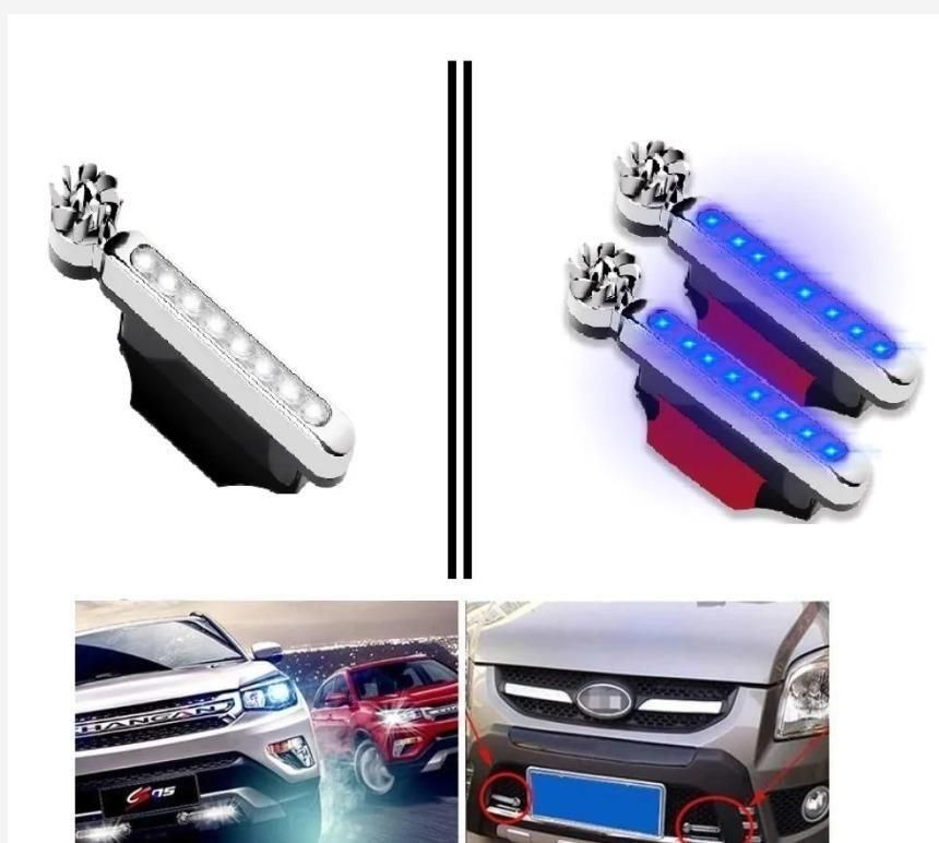 2pcs Car Decorative Daytime Running Led Outdoor