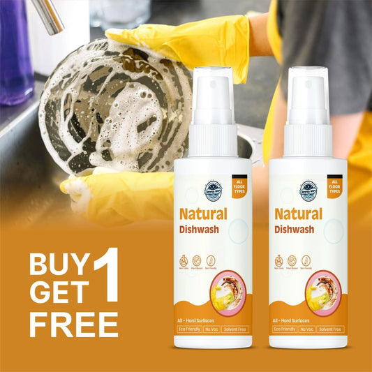 Natural Dishwash For All Hard Stains & Surfaces (Pack of 2)