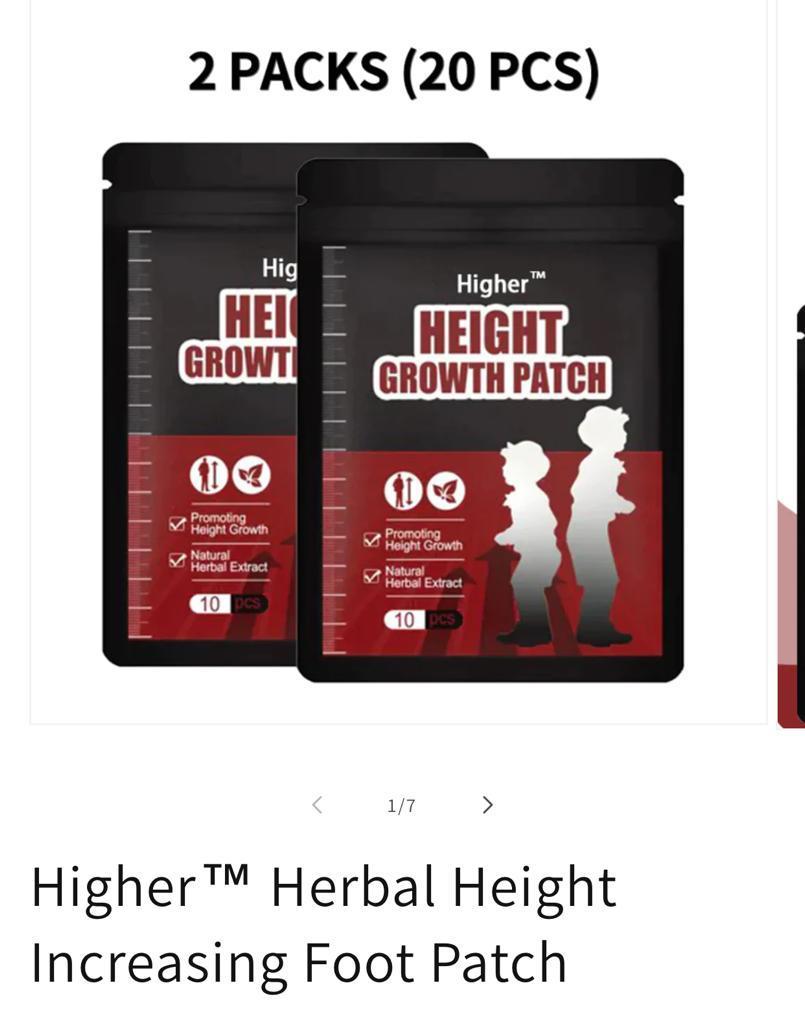 Height Increasing Foot Patch, Promote The Growth of Skeletal Muscles