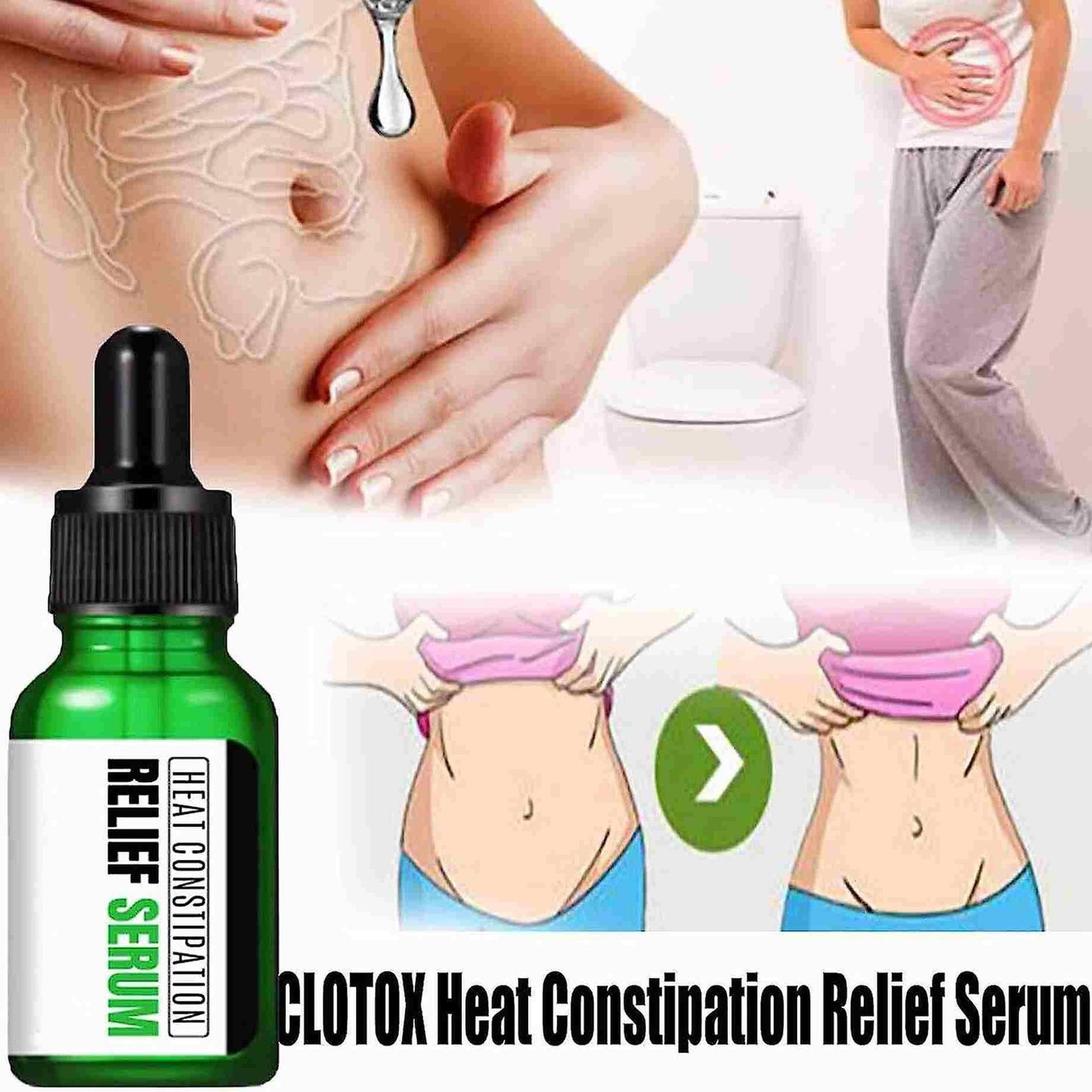 Heat Constipation Relief Serum 50 ML (Pack of 2)