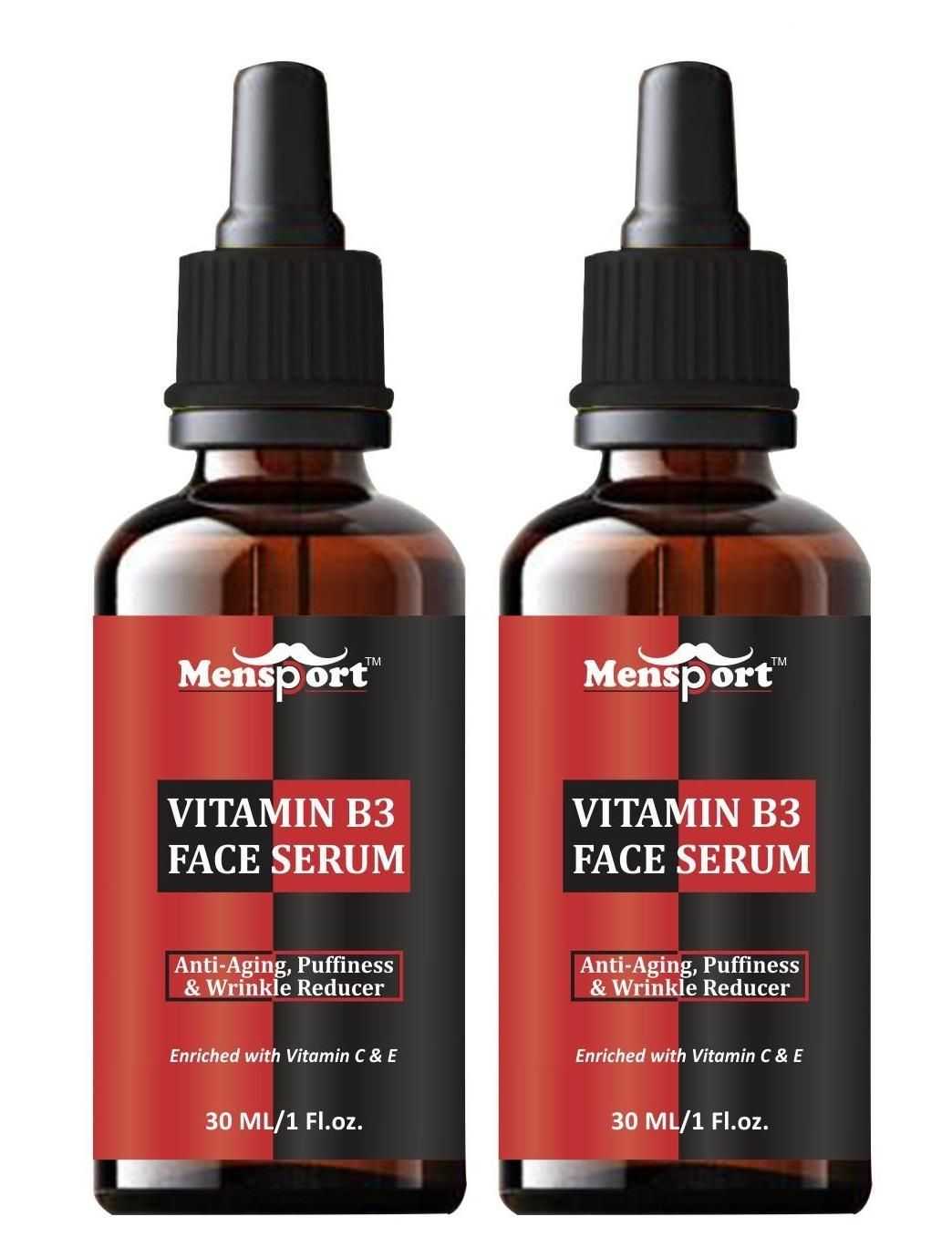 Mensport Vitamin B3 Face Serum (Pack Of 2)