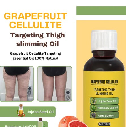 Grapefruit cellulite targeting thigh slimming oil (Pack of 1)