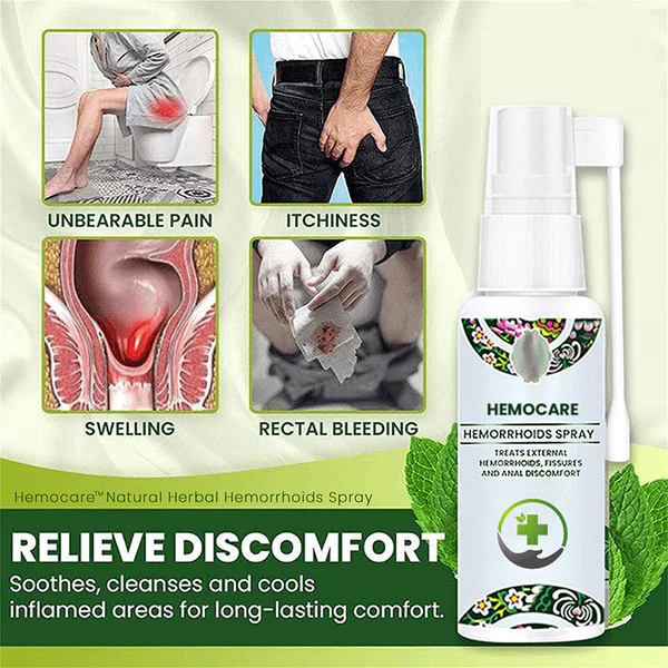 Herbal Piles - Hemorrhoids Relief Spray