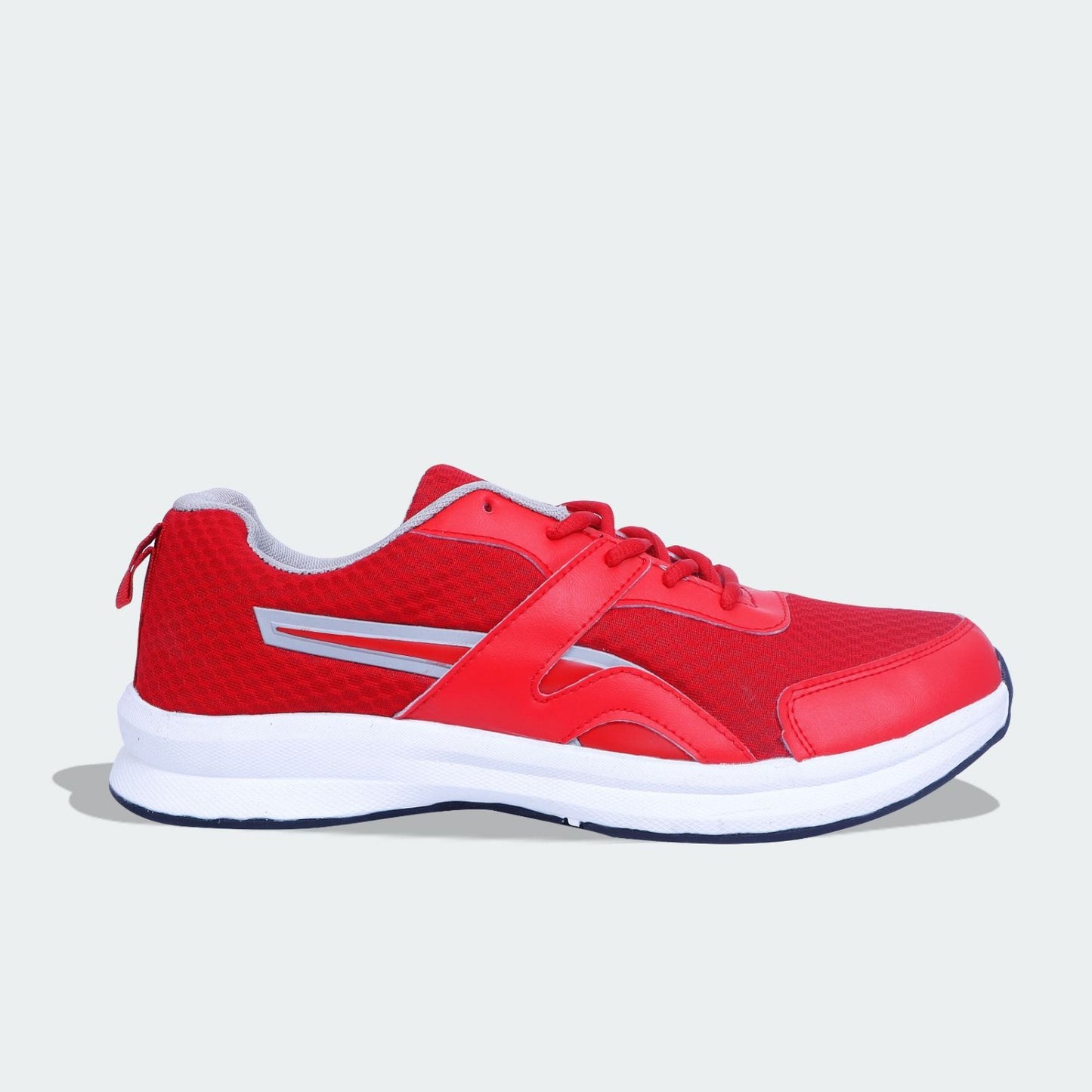 Gold Seega Pluto Red Grey Shoes For Men