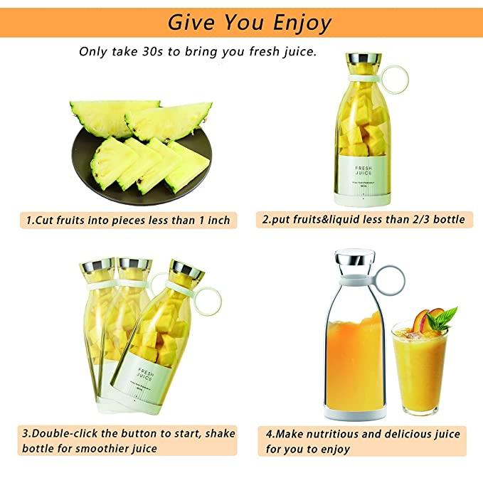 Portable Electric Juicer Blender ,Mini Personal Blender