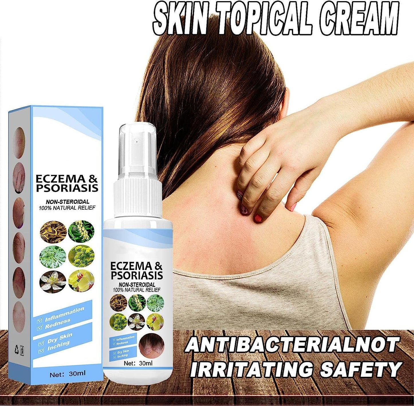 Herbal Psoriasis Relief Spray (PACK OF 2)