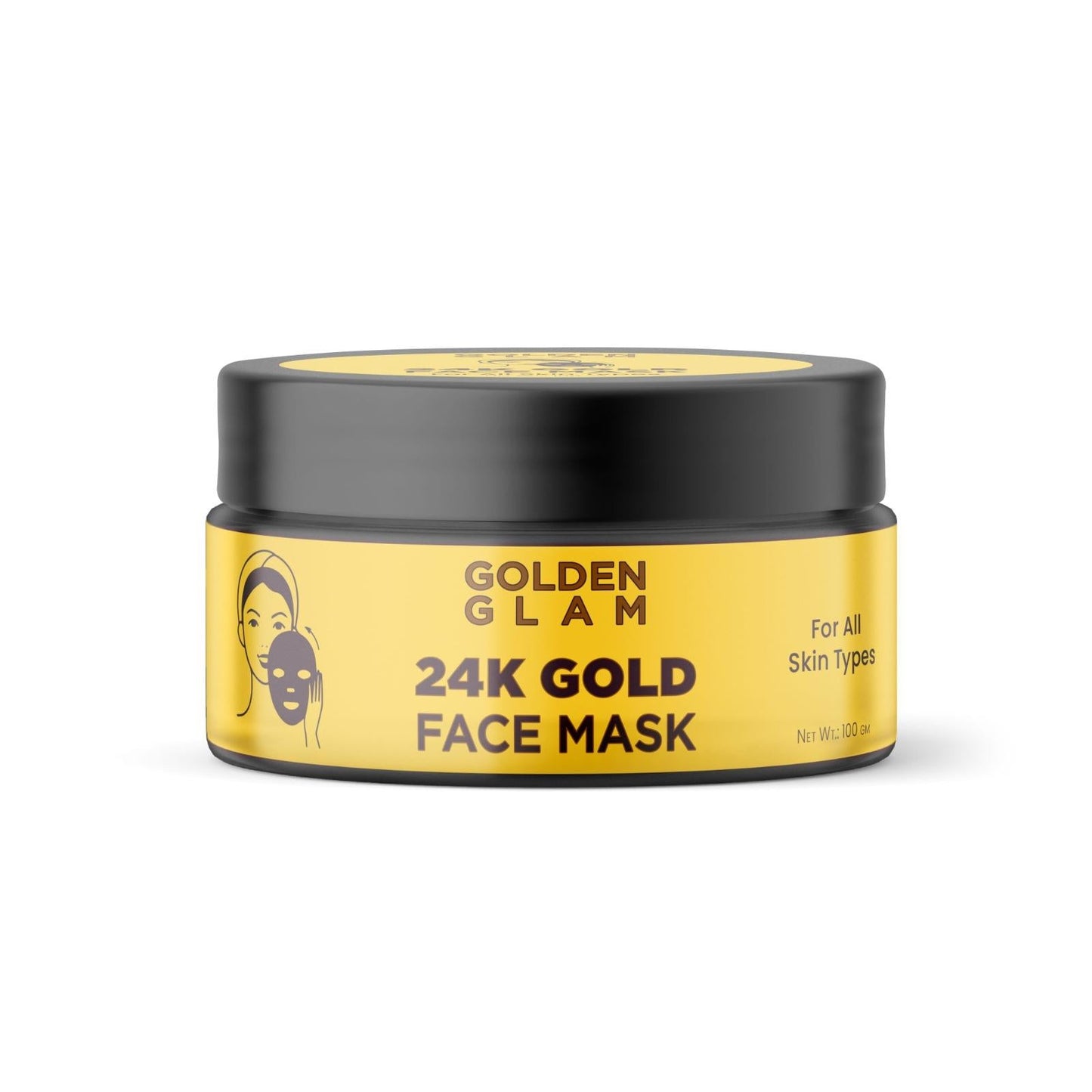 Golden Galm 24K Gold Face Mask - 100g - Deal IND.