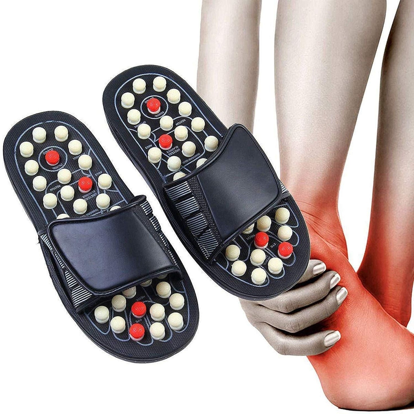 Spring Acupressure and Magnetic Therapy Accu Yoga Paduka - Premium Health Care from Deal IND. - Just Rs. 466! Shop now at Deal IND.