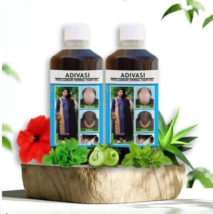 Adivasi Herbal Hair Oil 100ML (Pack of 2) - Deal IND.