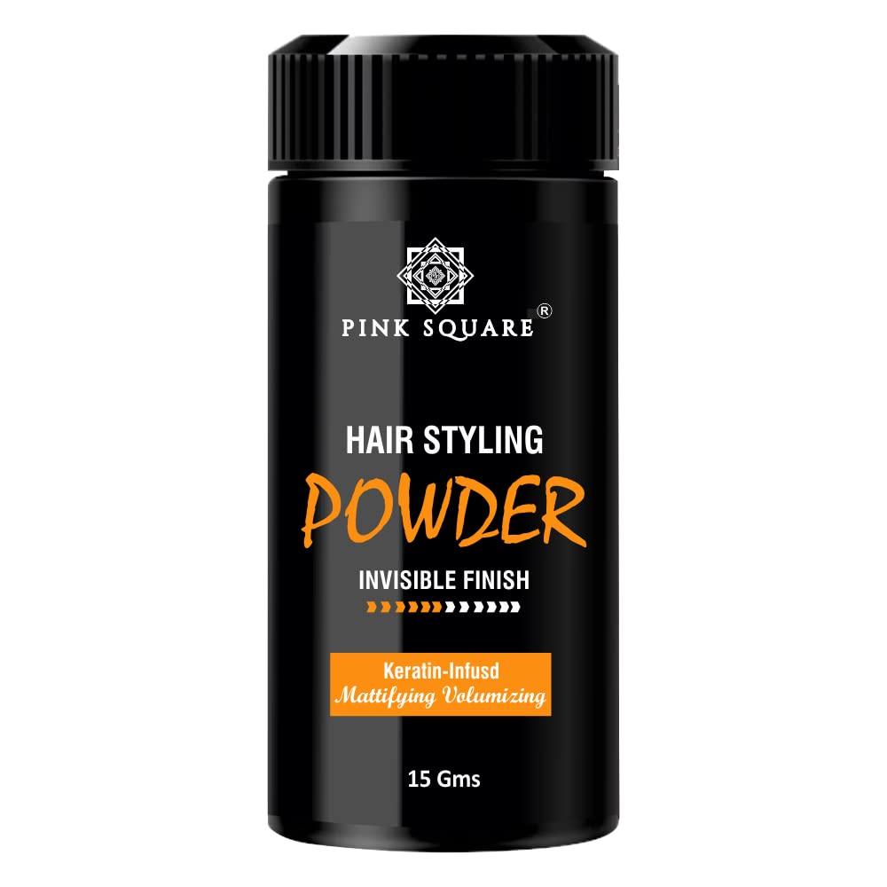 Hair Volumizing Powder strong hold | Matte Finish | 24 hrs hold | Natural & Safe Hair Styling Powder 15 Gms - Deal IND.