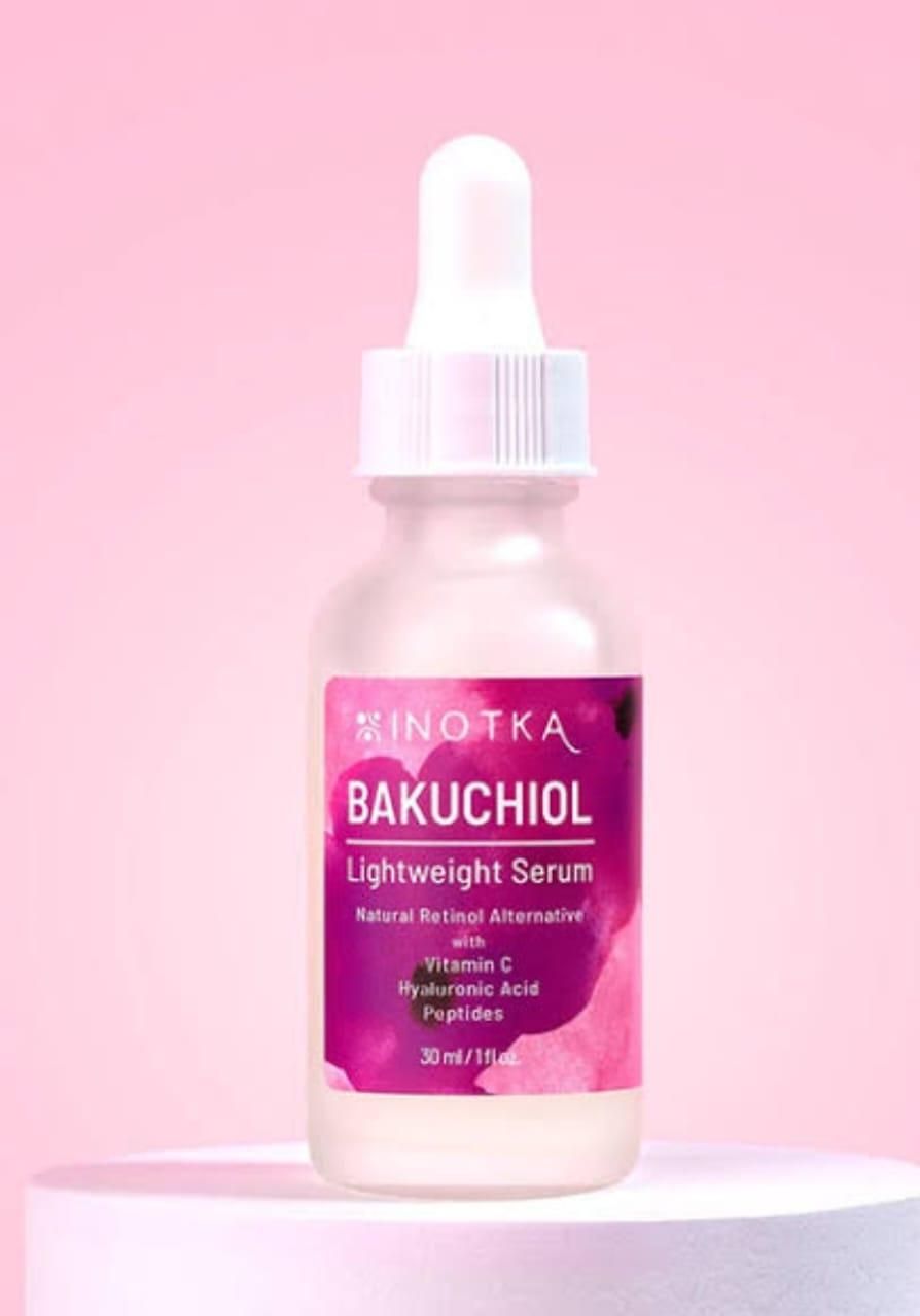 Bakuchiol Serum with Vitamin C and Hyaluronic Acid (Pack of 2) - Deal IND.