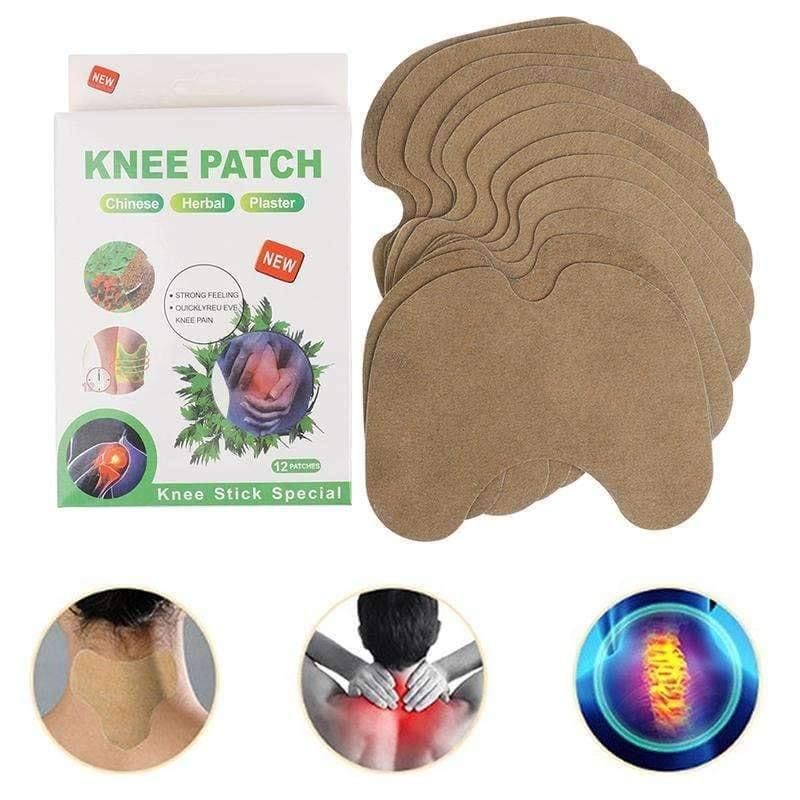 Herbal Knee Patch Extract Joint Ache Pain (12pcs/bag) - Deal IND.