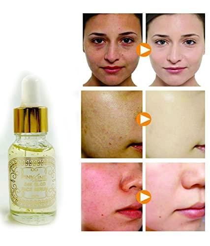 24K Gold Face Serum improves Dullness Reduces fine lines (30 ml) - Deal IND.