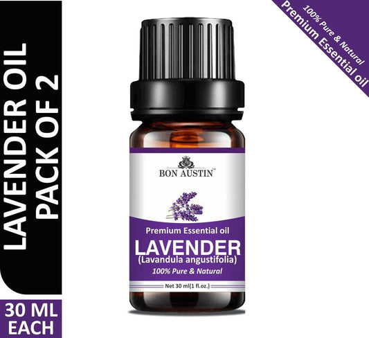 Bon Austin 100% Pure & Natural Lavender Essential Oil (Pack Of 2) - Deal IND.