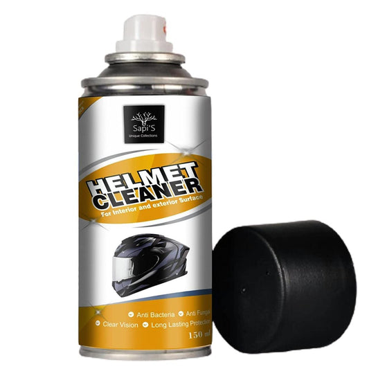 Sapi'S Foam Cleaning for Helmet Anti-Bacterial Spray, Deep Clean Helmet Interior Cleaner (150 ML) - Deal IND.