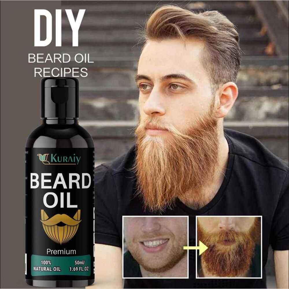 Kuraiy Lite Beard and Moustache Oil - Deal IND.