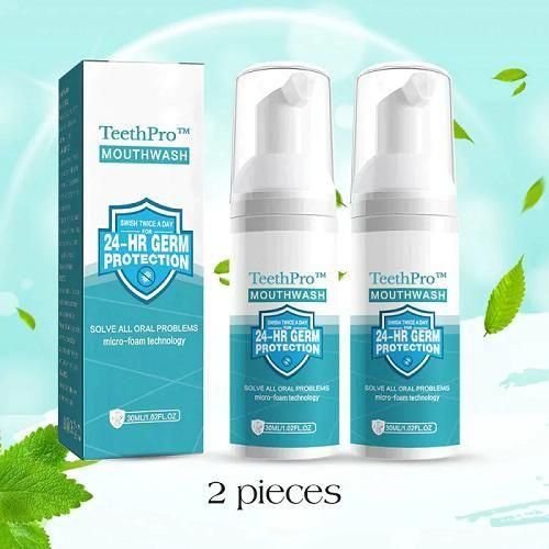 Teeth Whitening Foam 60ML (Pack of 2) - Deal IND.