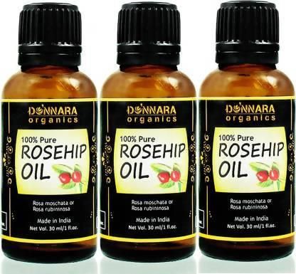 Donnara Organics Rosehip Essential Oil (Pack of 3) - Deal IND.