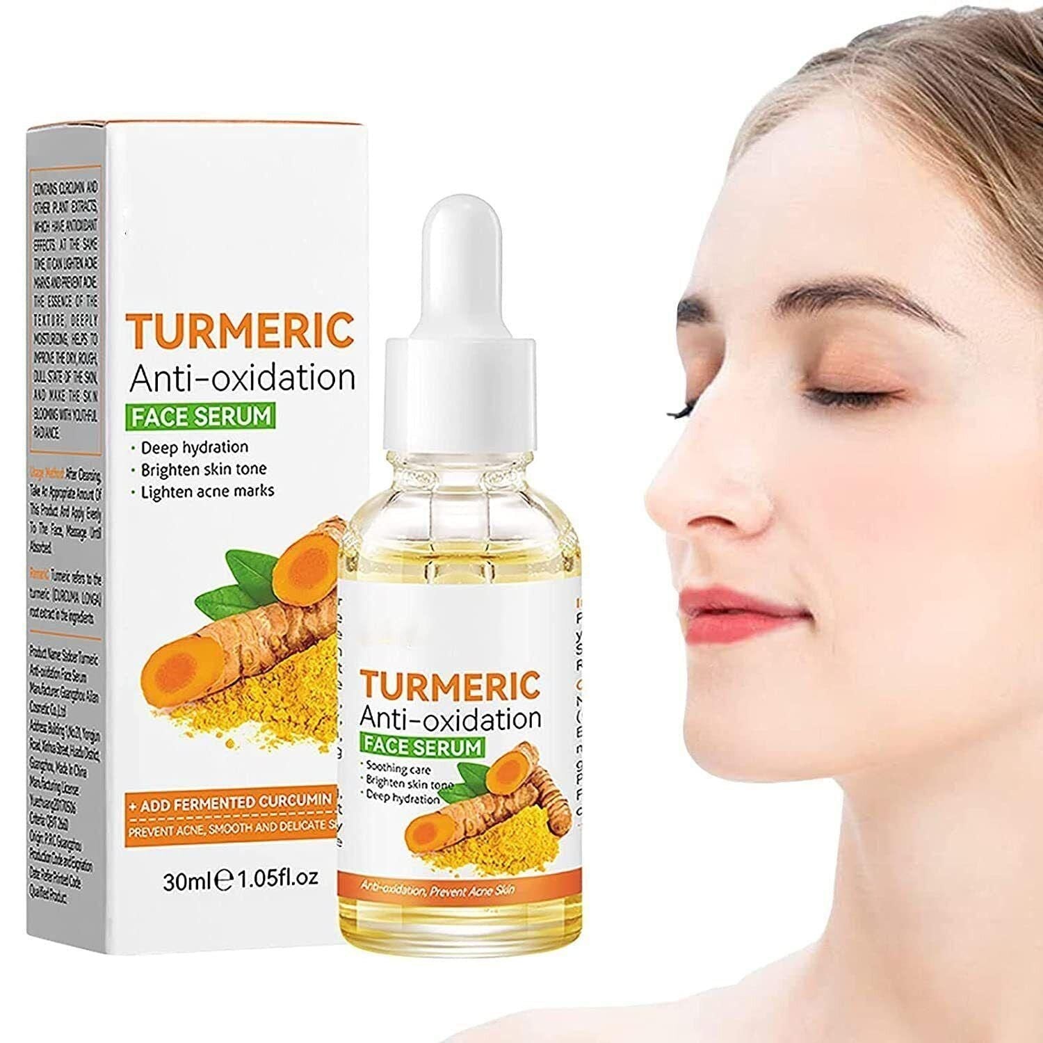 Turmeric Anti-Oxidation Face Serum - Deal IND.