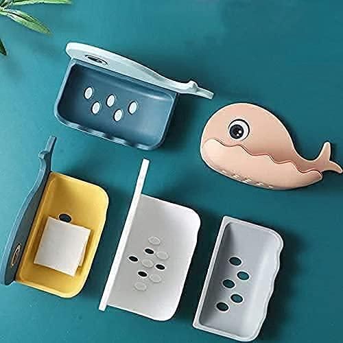 Fish-Shape Soap Dish Holder (Pack of 2) - Deal IND.