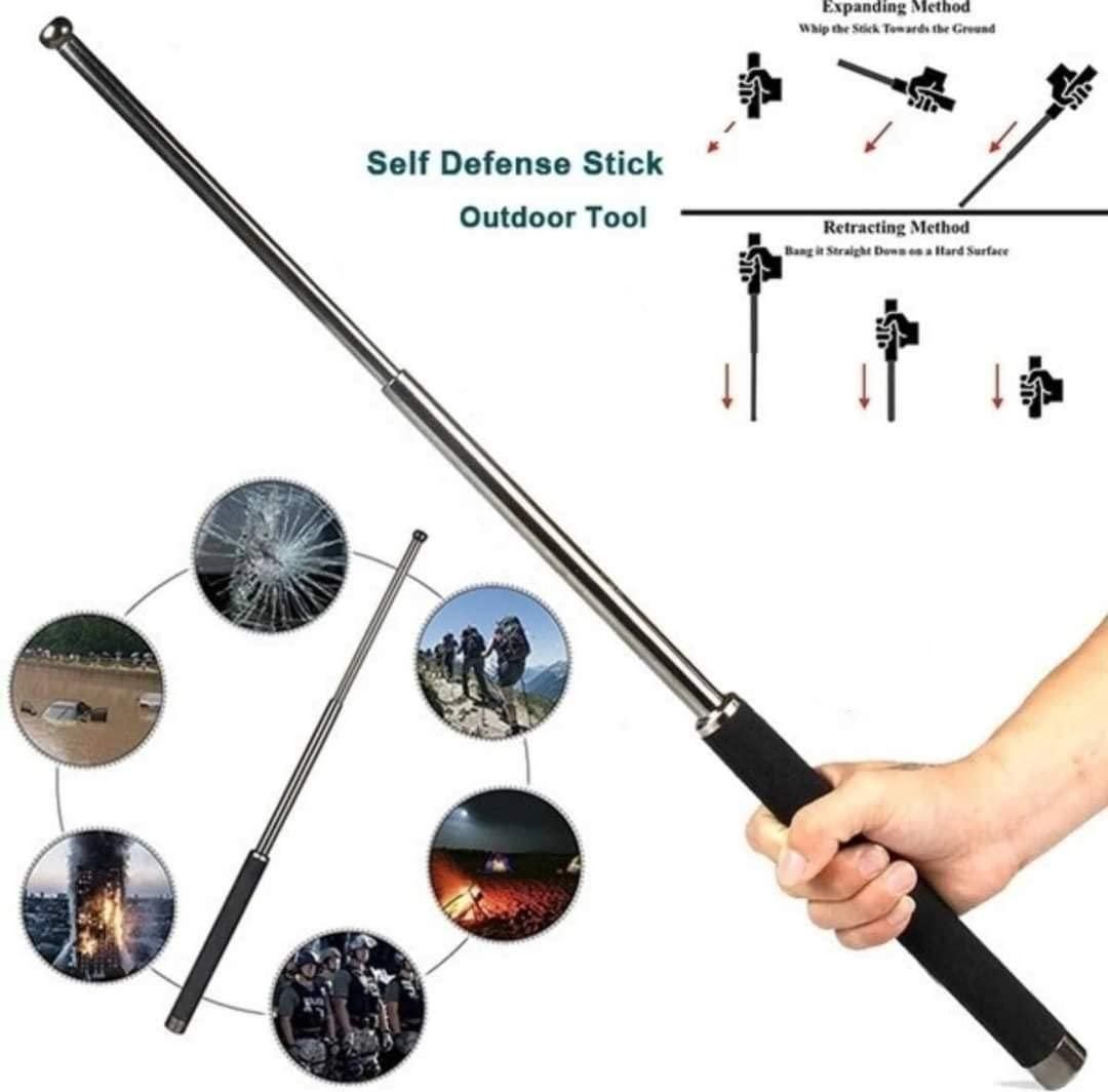 Self Defense Stick or Hand Pointer Extendable Telescopic Retractable Pointer - Deal IND.