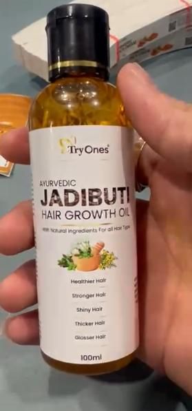 TryOnes Ayurvedic Jadibuti Hair Growth Oil 100ml(Pack Of 1) - Deal IND.