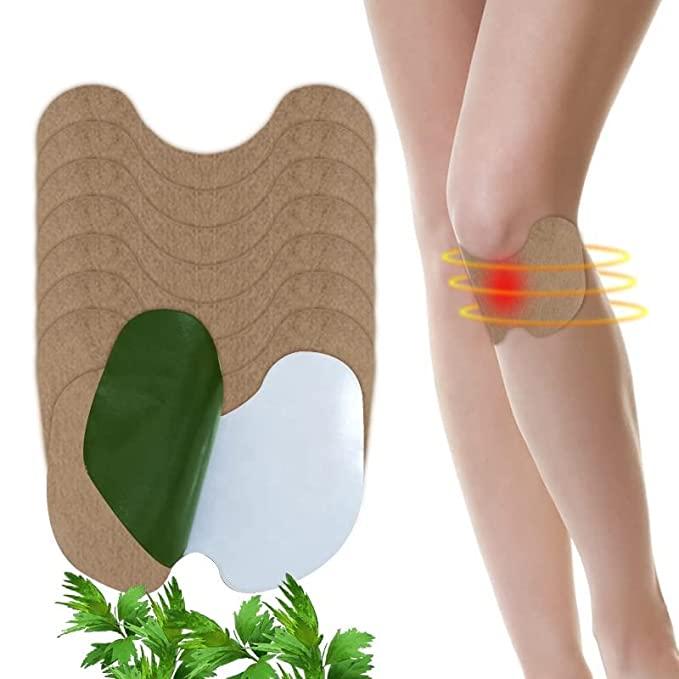 4beauty Therapy Herbal Knee Plaster Sticker Pain Relief and Inflammation Patches Joint Knee Relief Patches Kit Natural Wormwood Extract Sticker Knee Pain Relief Patches For Men Women Pack Of (10) - Deal IND.