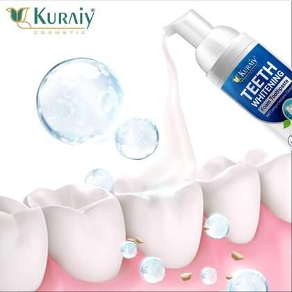 KURAIY Toothpaste Whitening Foam Natural Mouth Wash. - Deal IND.