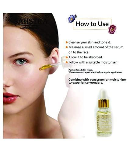 24K Gold Face Serum improves Dullness Reduces fine lines (30 ml) - Deal IND.