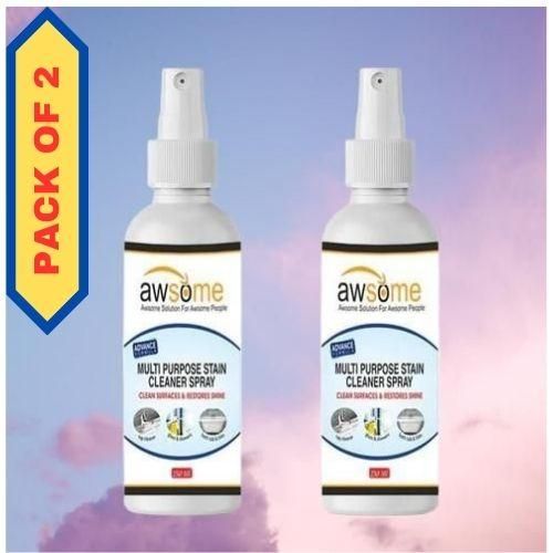 Awesome Multi Purpose Stain Cleaner Spray (Pack of 2) - Deal IND.