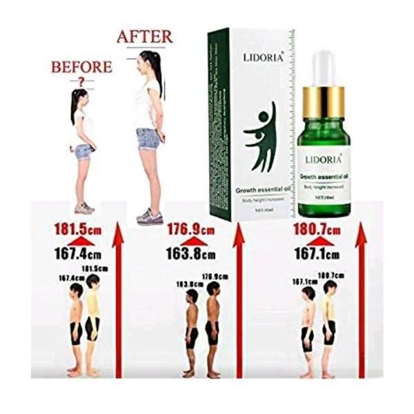 Foot Heightening Oil Height Growth Body Care 30ml(Pack Of 1) - Deal IND.