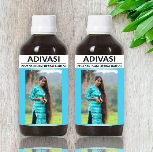 Adivasi Jeeva Sanjivani Herbal Hair Oil 125 ML (Pack of 2) - Deal IND.