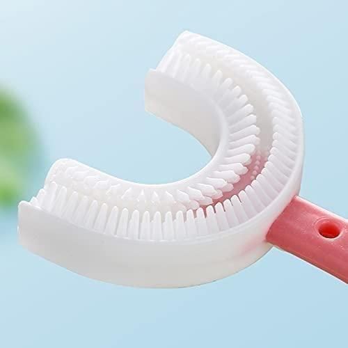 Manual Toothbrush U Shaped Soft Silicone Brush - Deal IND.