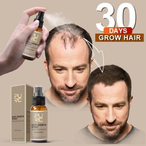 PURC New Spray Fast Grow Hair Oil Hair Loss Treatment (Pack of 2) - Deal IND.