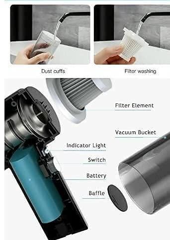 Portable Air Duster Wireless Vacuum Cleaner - Deal IND.