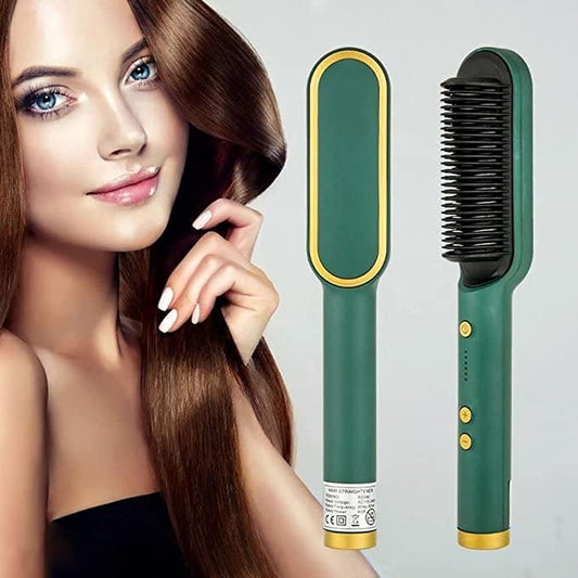 Professional Electric Hair Straightener Comb Brush - Deal IND.