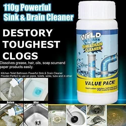 Powerful Drain Blockage Cleaner Sink - Deal IND.