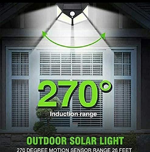 Latest Solar Lights for Garden 100 LED Motion Sensor Security Lamp for Home,Outdoors Pathways | Bright Solar Wireless Security Motion Sensor 100 Led Night Light (100 LED) - Deal IND.