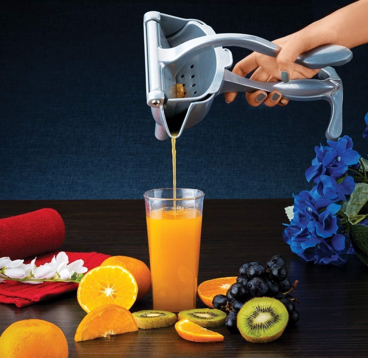 Manual Fruit Press Aluminum Squeezer/Juicer - Deal IND.