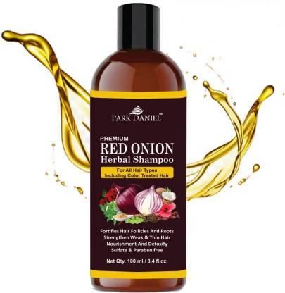 Park Daniel Red Onion Herbal Shampoo (Pack Of 1) - Deal IND.