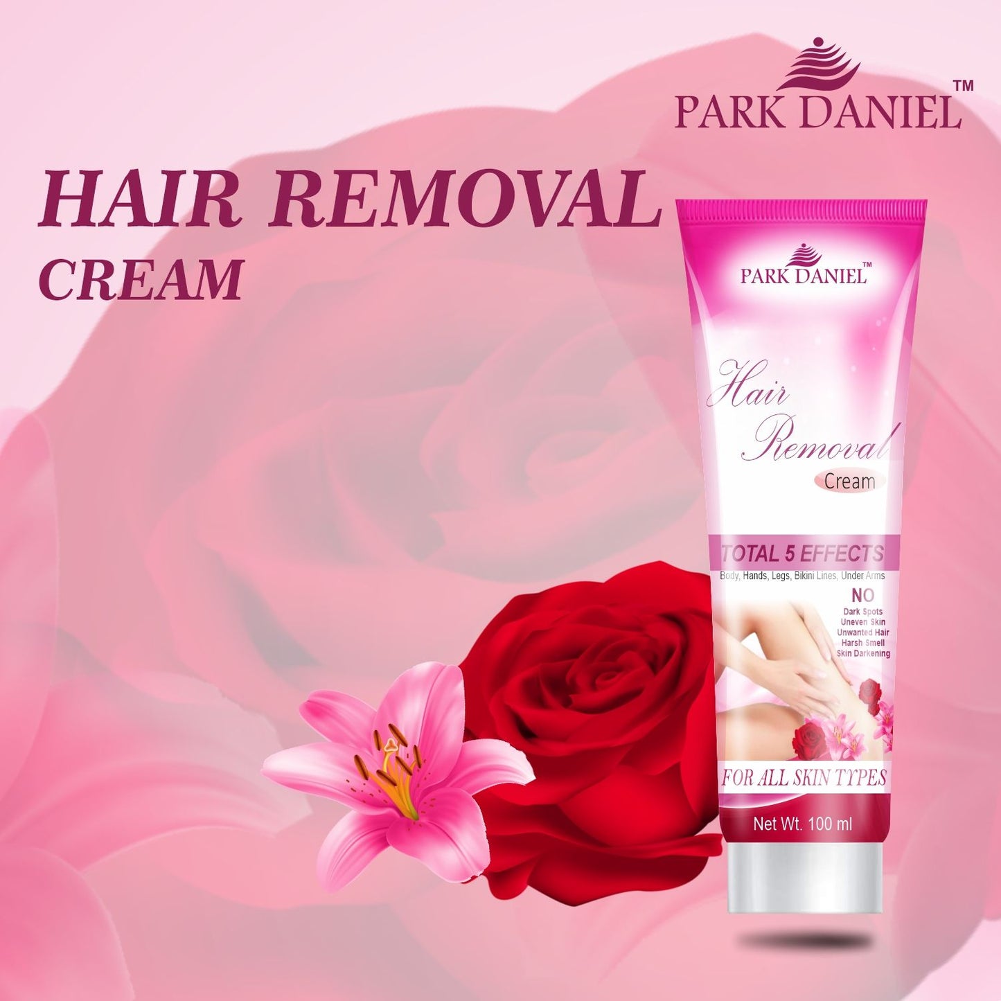 Park Daniel Hair Removal Cream (100gml) - Deal IND.