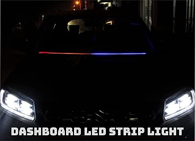 Flexible Car Fancy Police Light Flasher 120Cm - Deal IND.